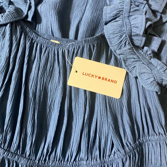 Lucky Brand Royal Blue Dress - Picture 5 of 6